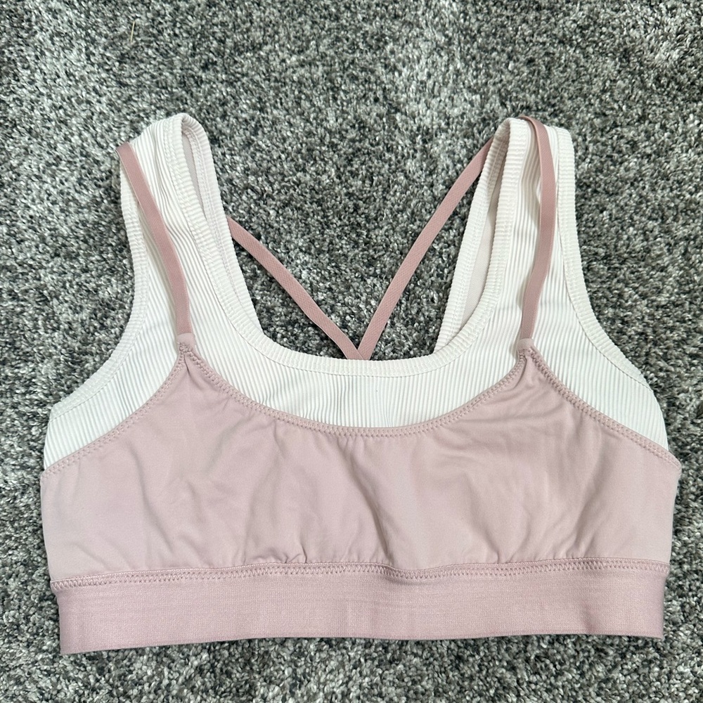 Free People Movement double layer bra